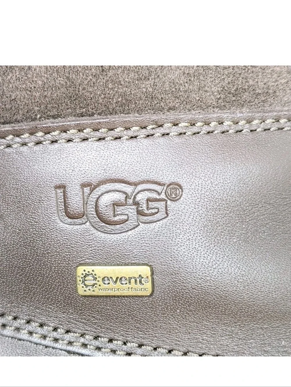 UGG Adirondack II Waterproof Winter Boots Sz 7 Event Brown Leather Suede 5446